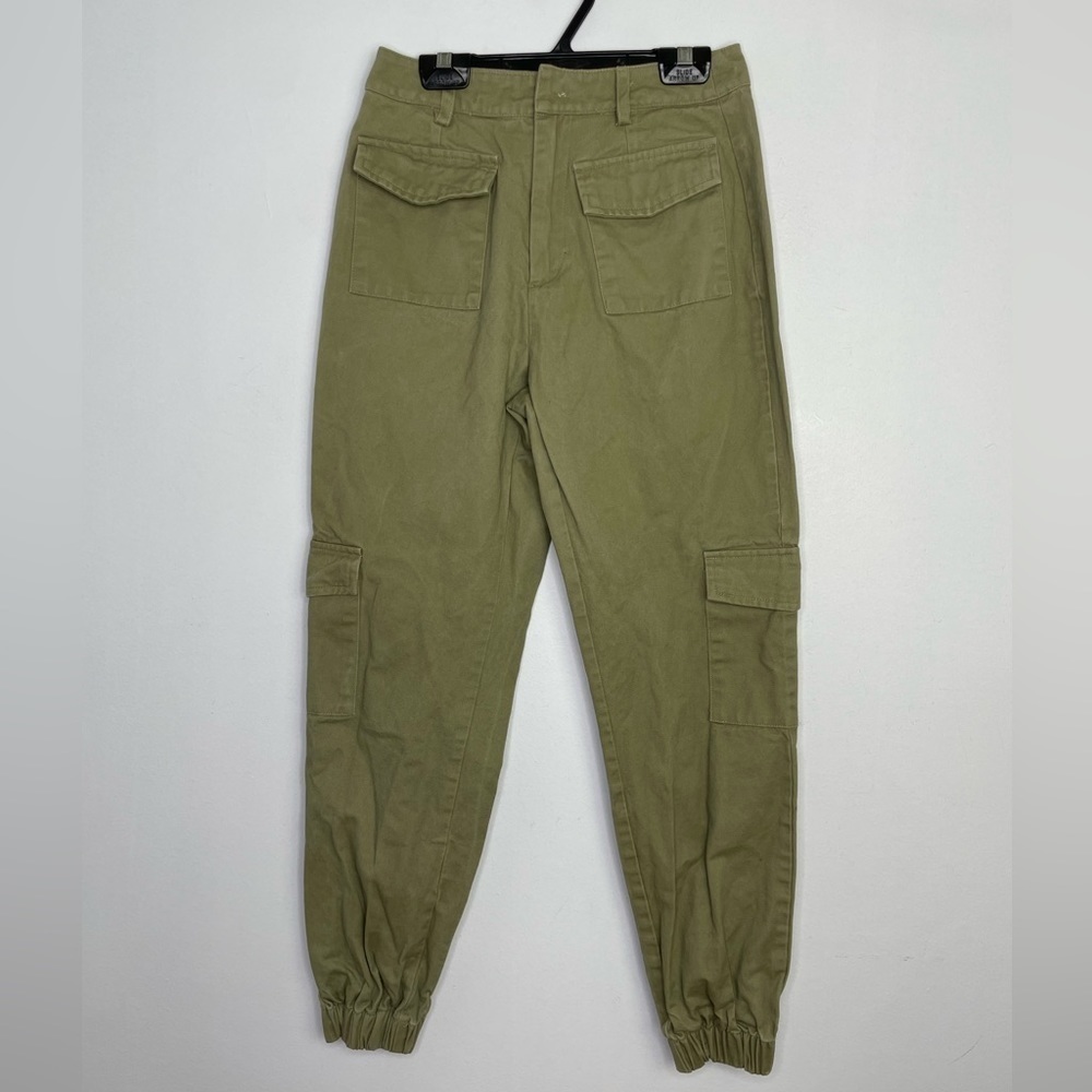 MORRISDAY the label cargo pockets khaki pants